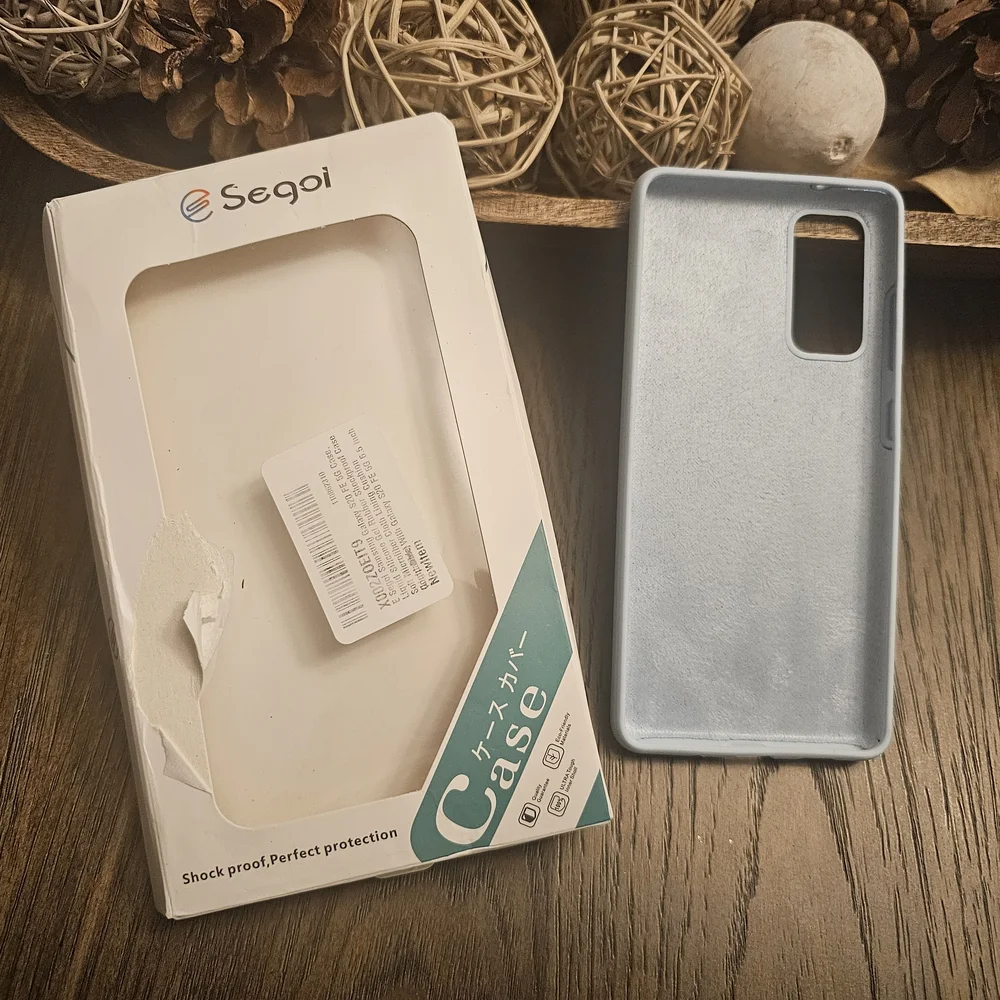 Samsung Blue Silicone Case for Galaxy Smartphones